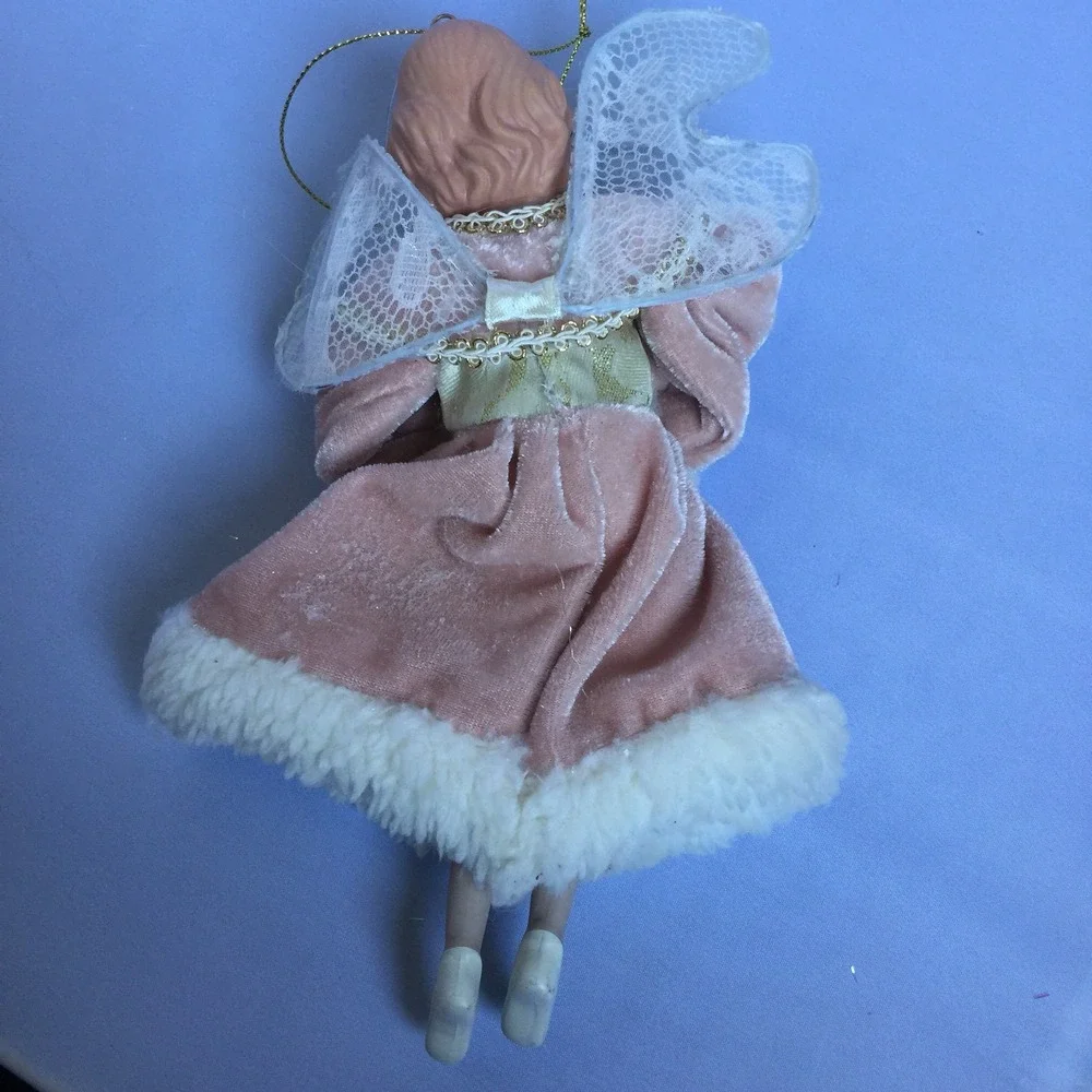 Sugarplum Christmas Ornament Angel Dancer Vintage Style